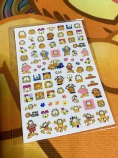 Nail Stickers 3D para Uñas Garfield 058