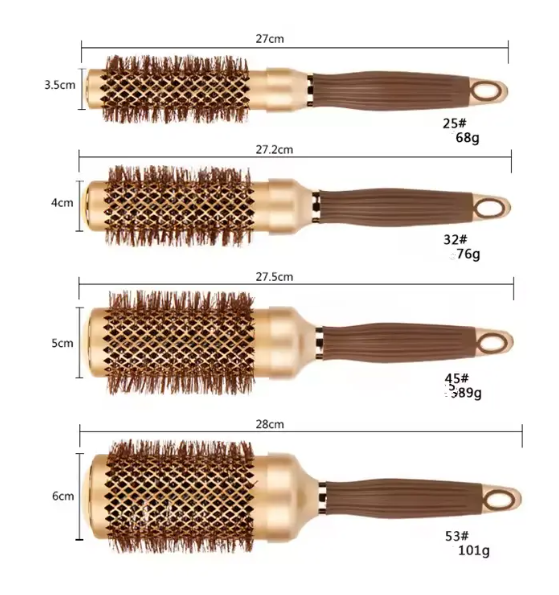Beauty Style Cepillo Térmico Bambu Cerámicas e Iones Kit 4PC 0618260-5K