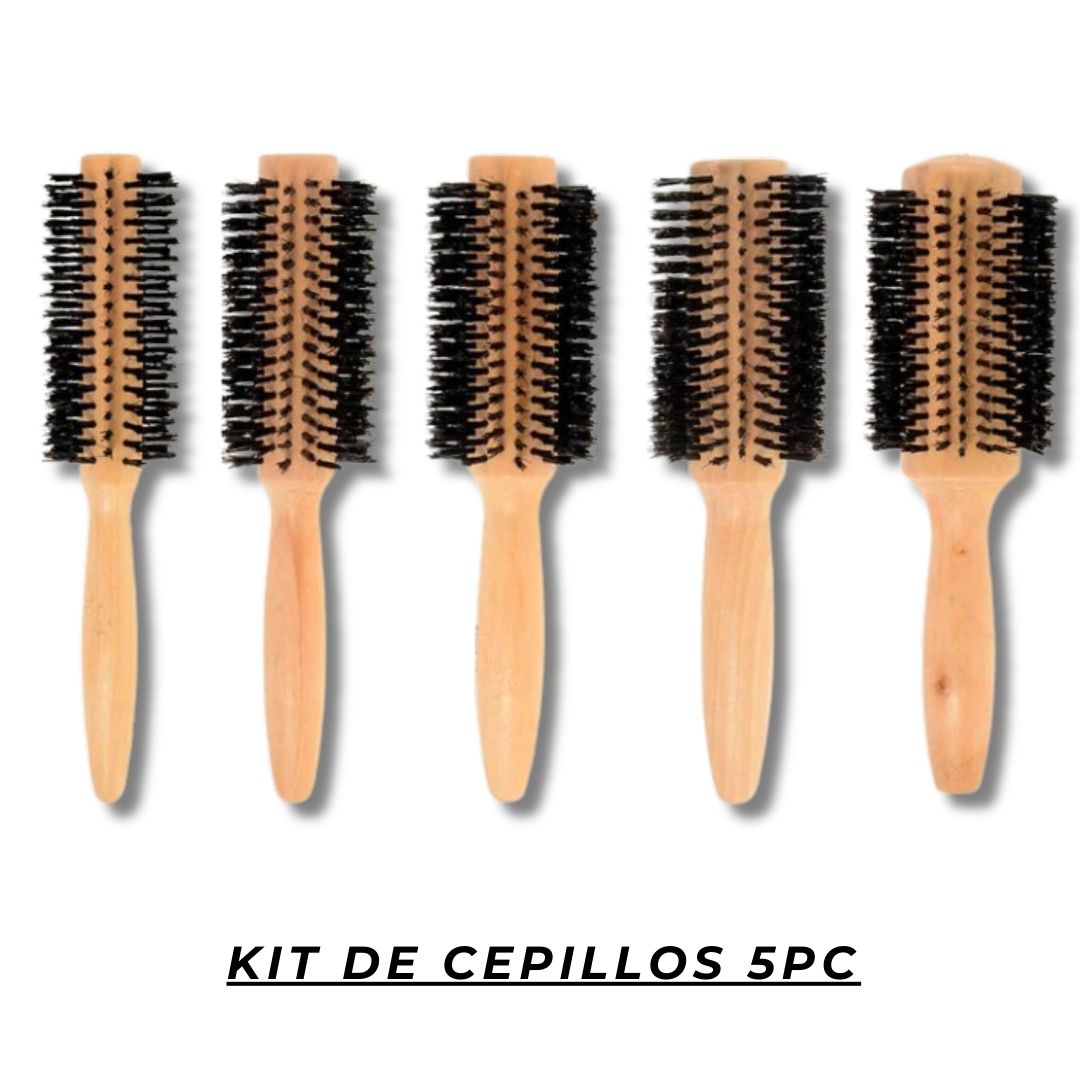 Beauty Style Cepillo Madera Kit 5pc 0652483-7KS