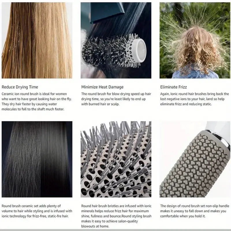 Beauty Style Cepillo Profesional Ceramica e Iones Pequeño 0652501