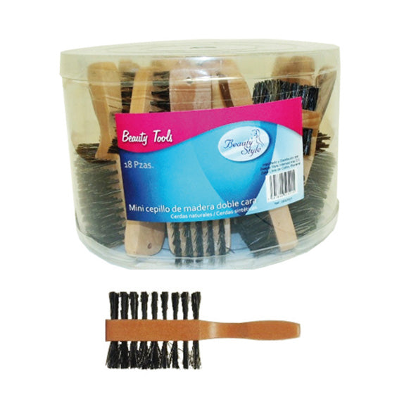 Beauty Style Cepillo en Madera Doble Lado 0652521