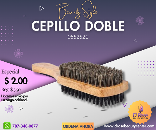 Beauty Style Cepillo en Madera Doble Lado 0652521