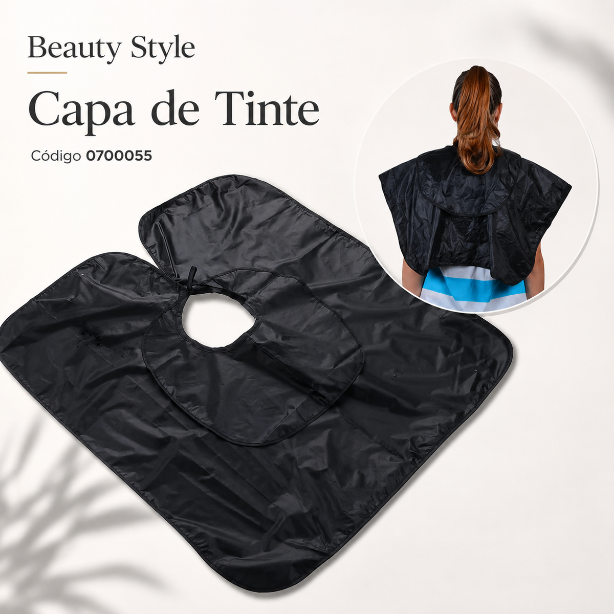 Beauty Style Capa de Tinte 0700055 Negra para Coloración