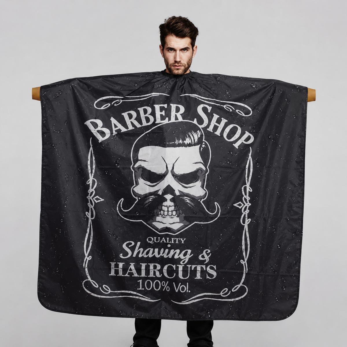 Capa de Corte para Barbero Beauty Style Barber Shop 0717119