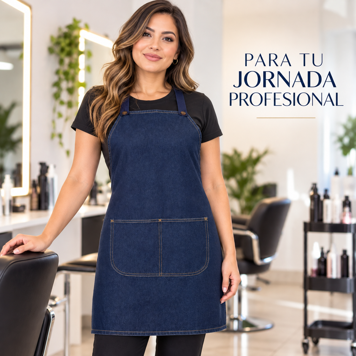 Beauty Style Delantal de Mahón Profesional – 0717140