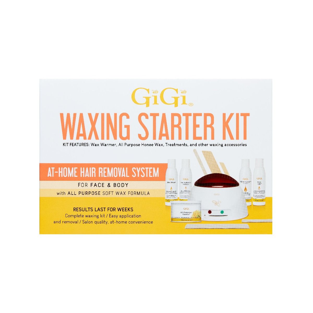 GIGI WAXING STARTER KIT 073930645009