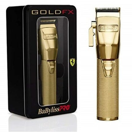 BaBylissPRO GoldFX FX870G Metal Lithium Clipper Gold