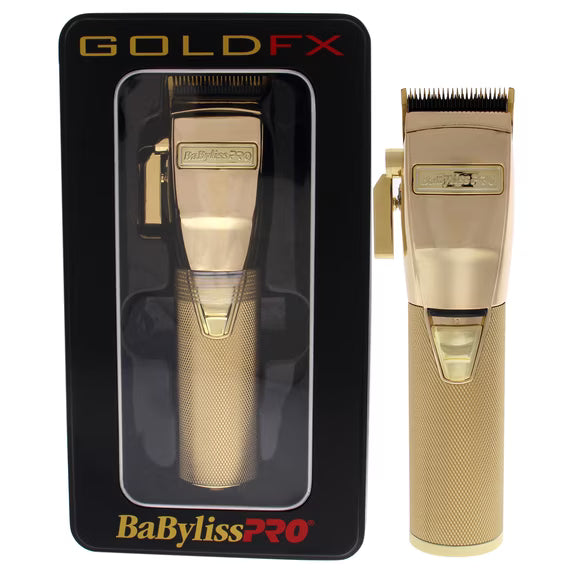 BaBylissPRO GoldFX FX870G Metal Lithium Clipper Gold