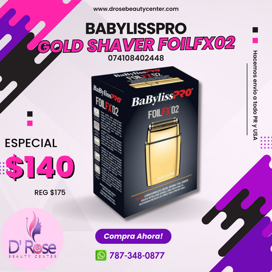 BABYLISSPRO GOLD SHAVER FOILFX02 074108402448