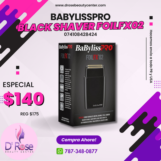 BABYLISSPRO BLACK SHAVER FOILFX02 074108428424