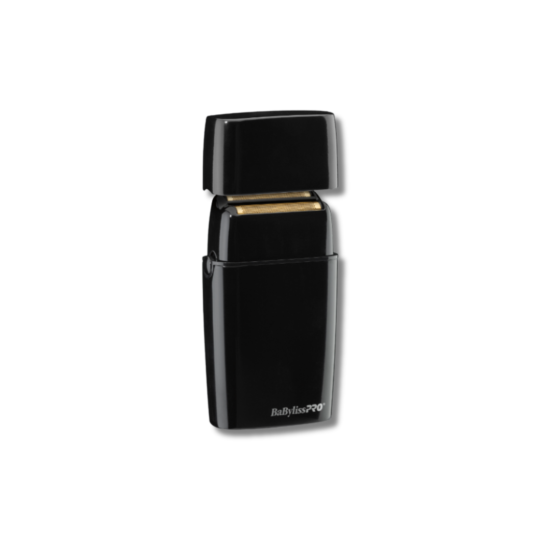 BaBylissPRO FOILFX02 Black – Afeitadora Profesional Double Foil Metal Shaver