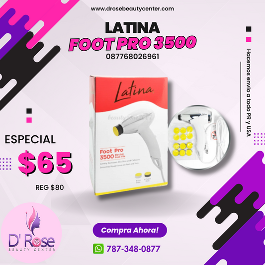 LATINA FOOT PRO TALADRO DE PEDICURA 3500 087768026961