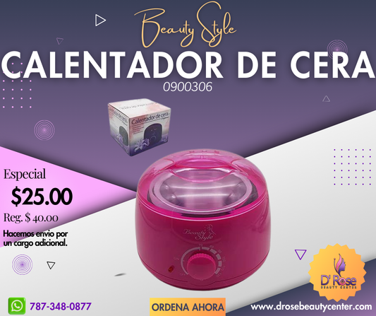 Beauty Style Calentador de Cera con Lata 0900306