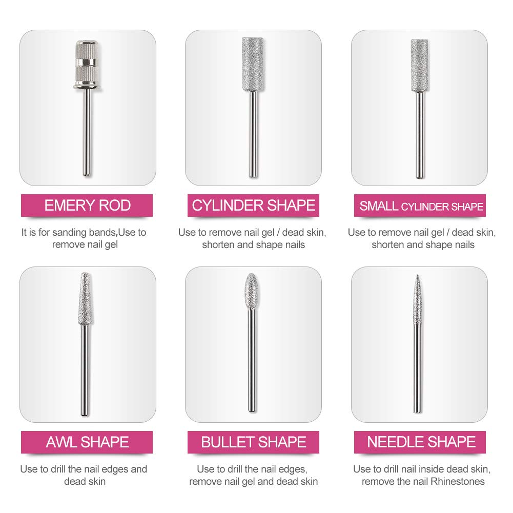 Beauty Style Nail Drill Maquina de Pulir Uñas 0900410