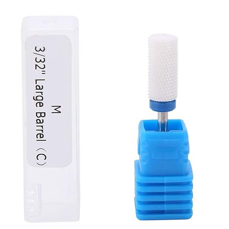 Beauty Style Punta de Maquina de Pulir Uñas de Ceramica Punta Plana M 0900454