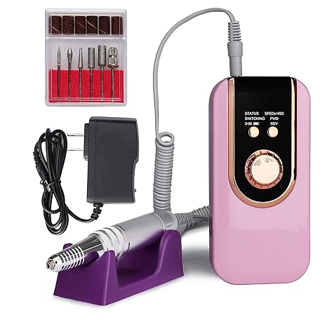 Beauty Style Grinding Machine – Máquina de Uñas Recargable 30,000 RPM (0900468)
