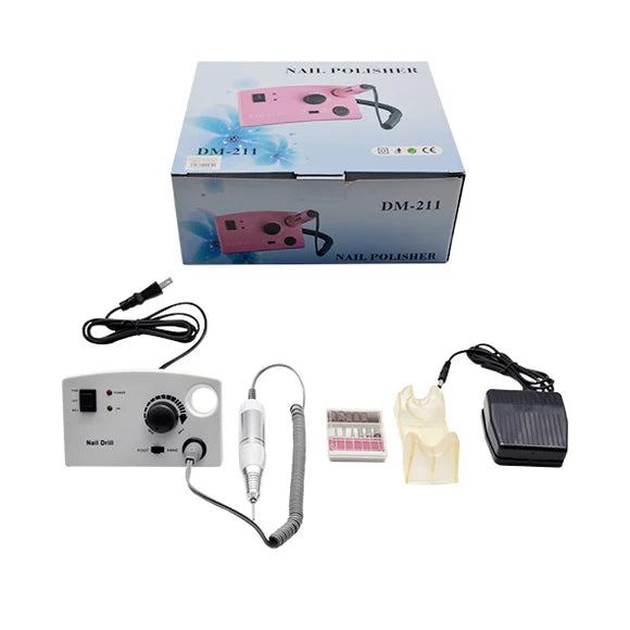 Beauty Style Electric Nail Drill – Máquina de Pulir Uñas con Pedal 0900474