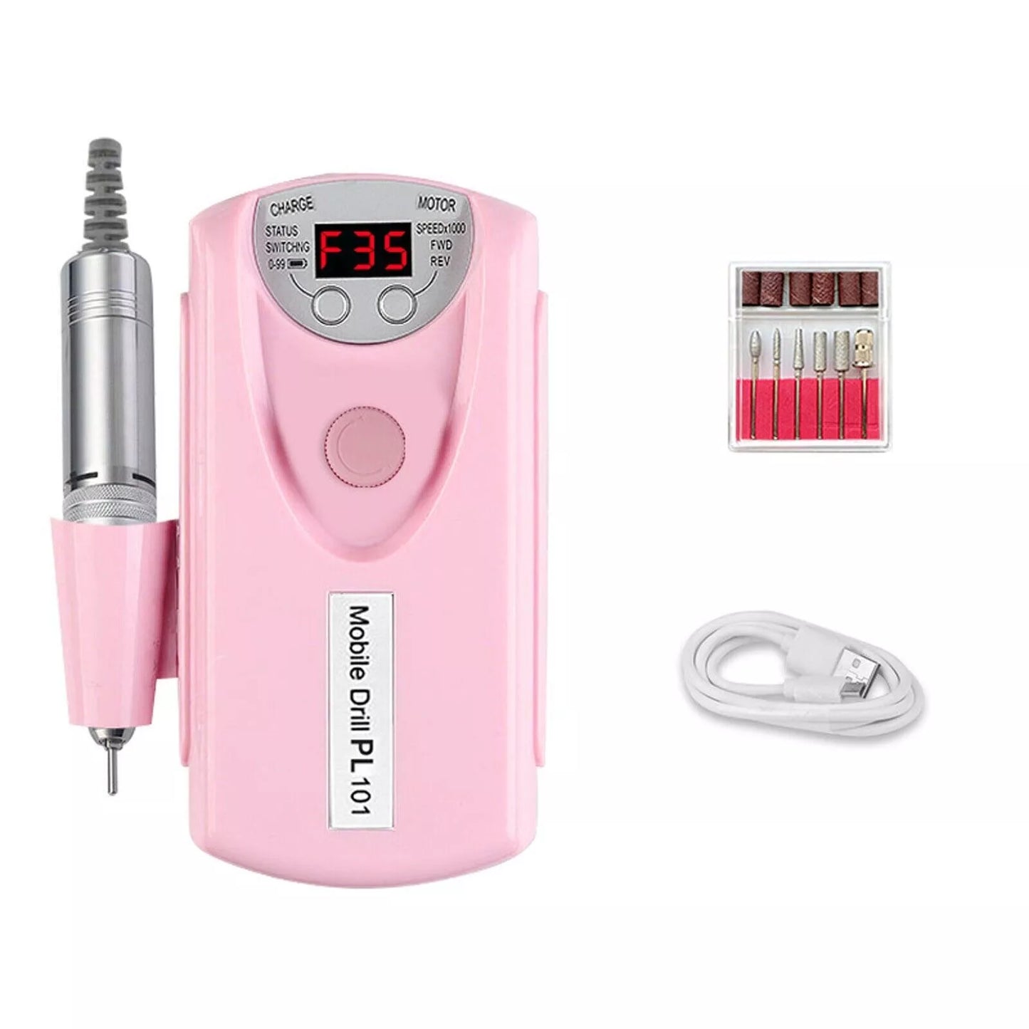 Beauty Style Grinding Machine Recargable – Máquina de Pulir Uñas 0900476