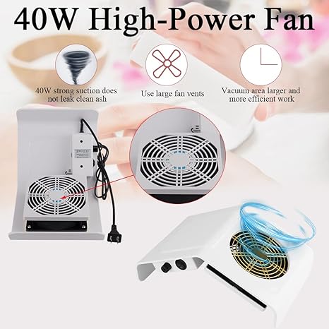 ✨ EXTRACTOR ELÉCTRICO PARA MESA DE UÑAS – MODELO 0900480