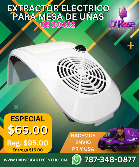 Extractor Eléctrico para Mesa de Uñas – Modelo 0900482