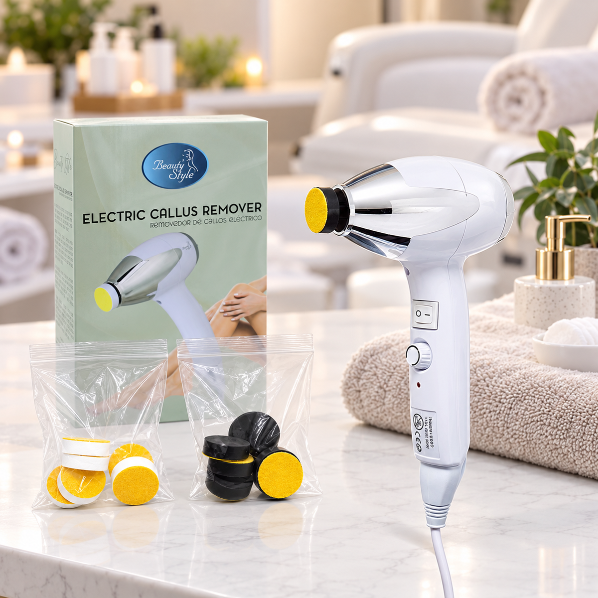 Beauty Style Removedor de Callos Eléctrico 0900488
