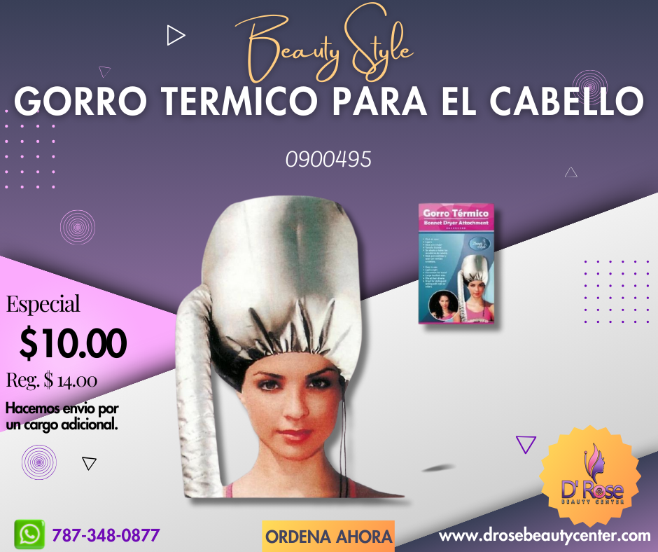 Beauty Style Gorro Térmico Para El Cabello 0900495