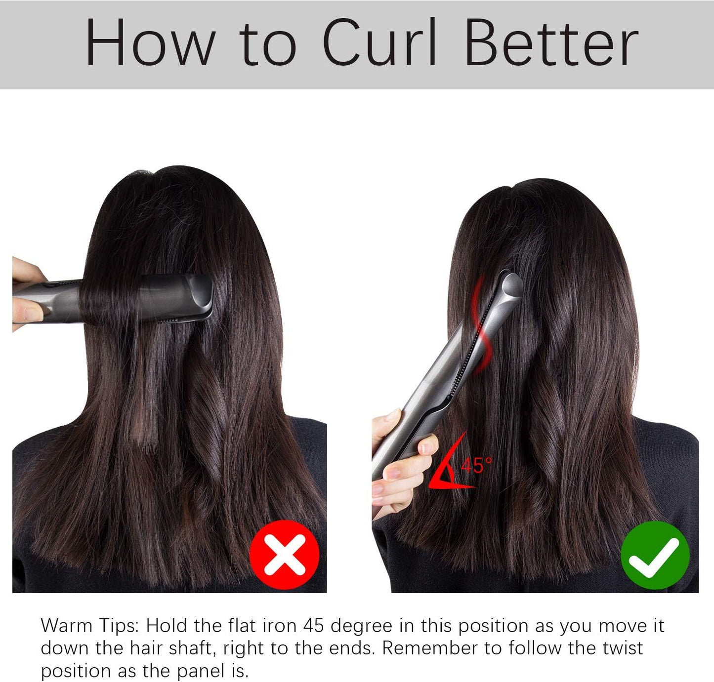 Beauty Style Curl & Straight Plancha 2 en 1 hasta 450 °F 0904100