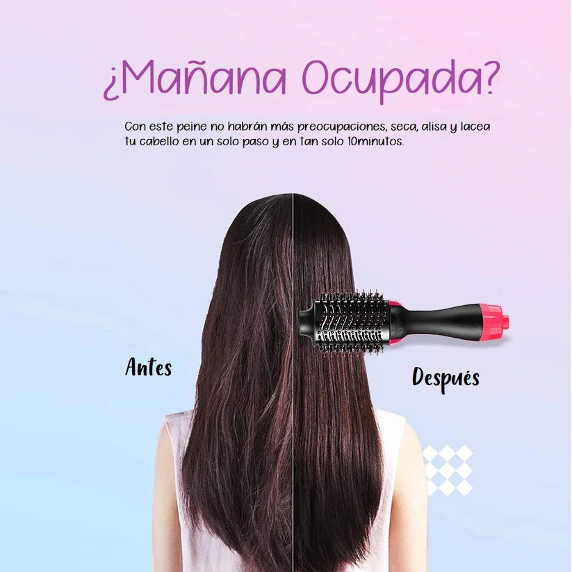 🖤 CEPILLO SECADOR PROFESIONAL BEAUTY STYLE 3 EN 1 – MODELO 0909205 🖤