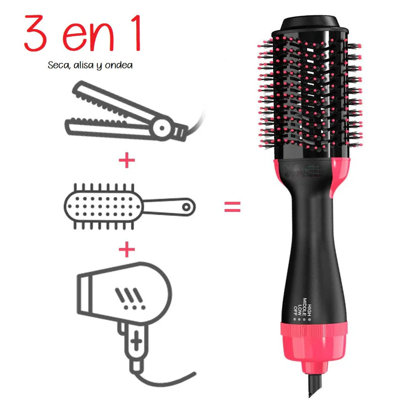 🖤 CEPILLO SECADOR PROFESIONAL BEAUTY STYLE 3 EN 1 – MODELO 0909205 🖤