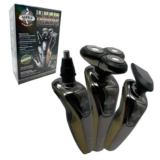 Beauty Style Barber Set Shaver Trimmer 3 en 1 0923419 – Afeitadora y Recortadora Multifuncional