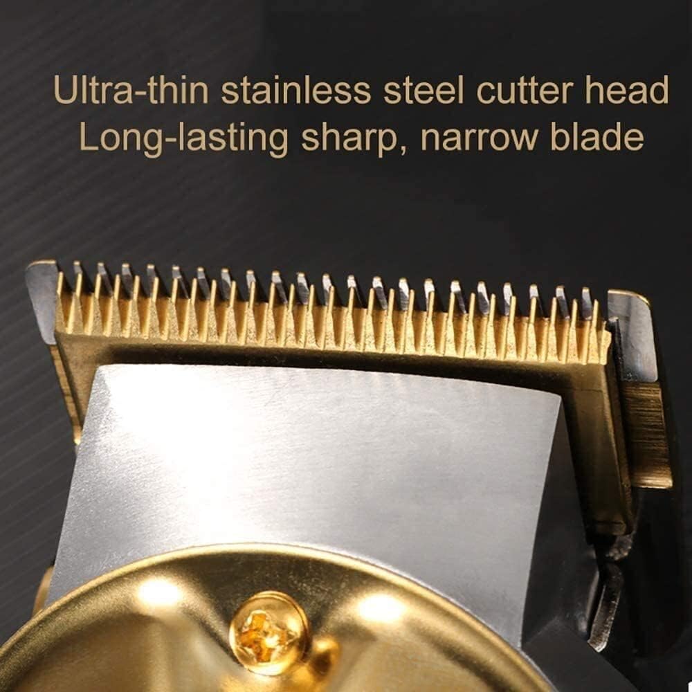 Barber by Beauty Style Super Magic Clip Cordless Clipper Gold 0923422 – Máquina Cortadora Profesional Inalámbrica