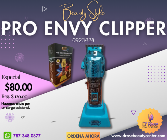 Barber by Beauty Style Pro Envy Color (yellow) clipper 0923424