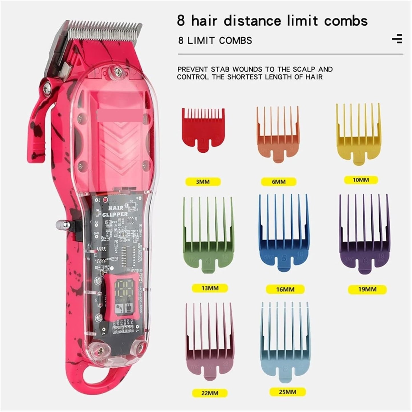 Beauty Style Pro Envy Color Clipper 0923424 – Máquina Cortadora Inalámbrica Profesional