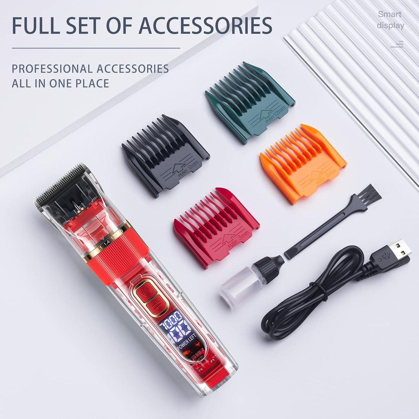 Beauty Style Precision Pro Cordless Clipper 0923425 – Máquina Cortadora Inalámbrica Profesional