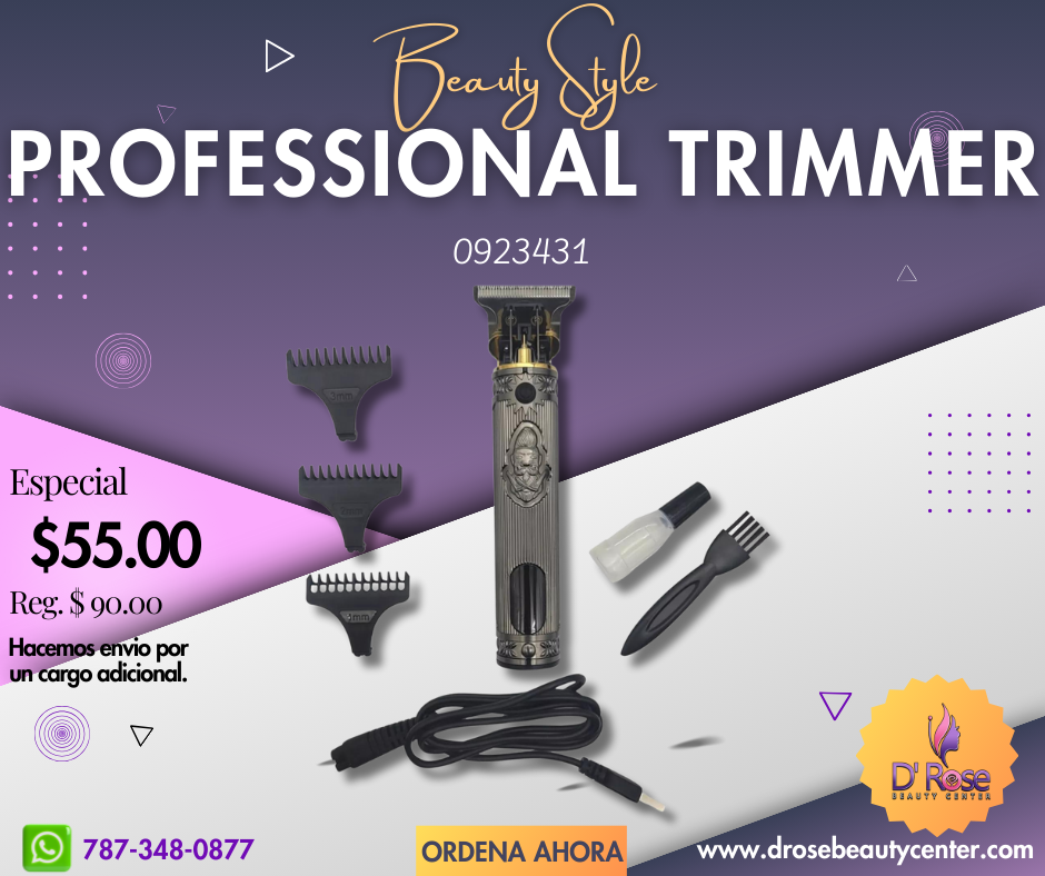 Barber by Beauty Style Professional Trimmer Premium Cordless 0923431