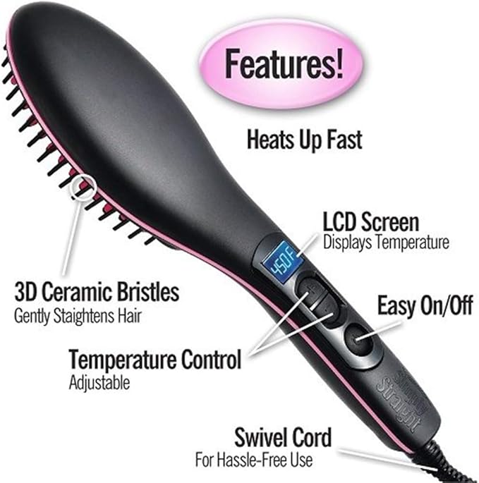 💥 BEAUTY STYLE – CEPILLO ALISADOR SIMPLY STRAIGHT 450°F (0923447) 💥