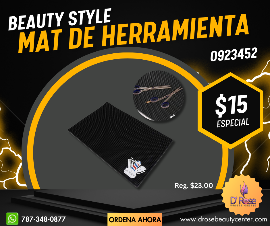 Beauty Style Mat para HBeauty Style Mat para Herramientas de Barbero 0923452erramientas de Barbero 0923452