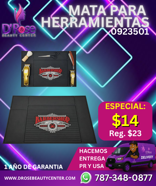 🔧 MAT PARA HERRAMIENTAS DE BARBERO – MODELO 0923501
