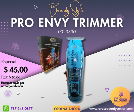 Barber by Beauty Style Pro Envy Color Trimmer Cordless 0923530
