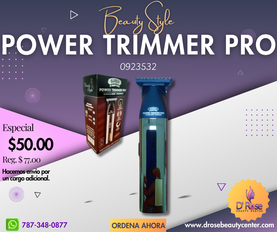 Barber by Beauty Style Power Trimmer Pro Cordless 0923532