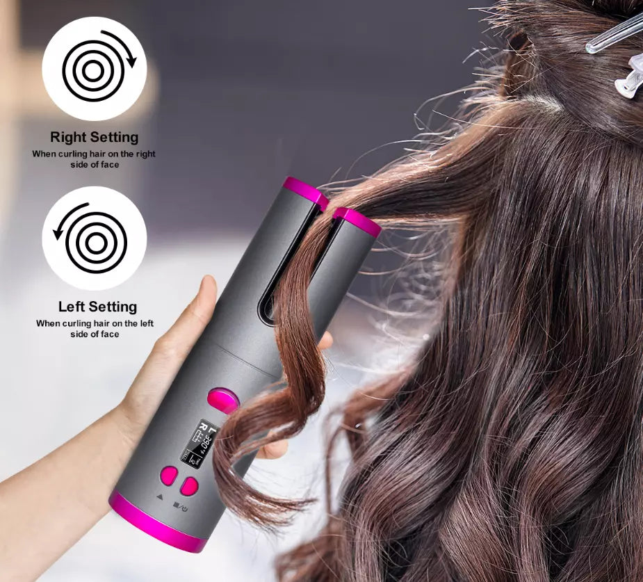 🔥✨ BEAUTY STYLE – RIZADOR ELÉCTRICO INALÁMBRICO 0925123 ✨🔥