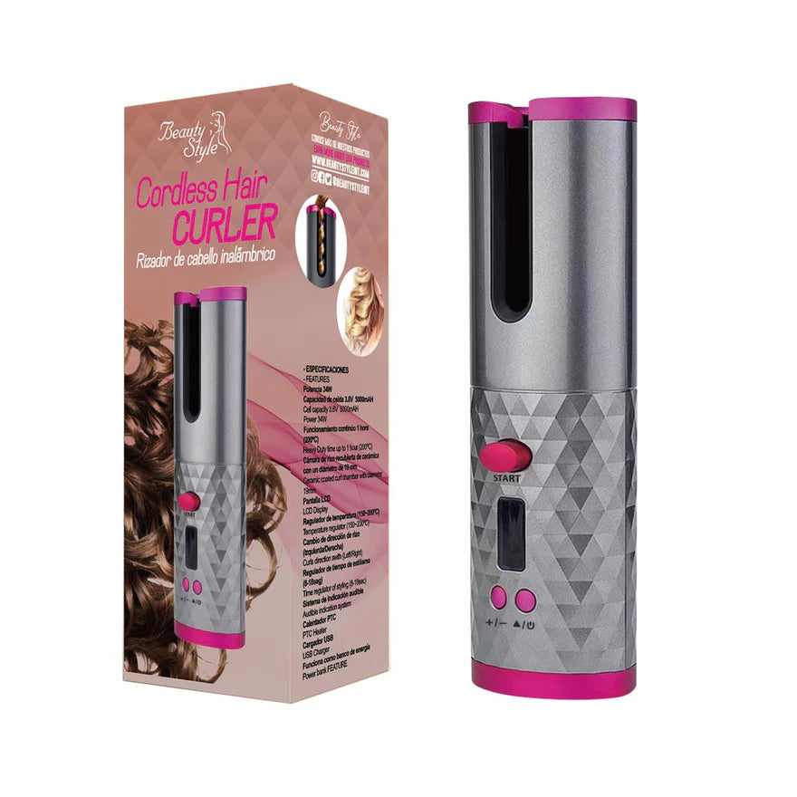 🔥✨ BEAUTY STYLE – RIZADOR ELÉCTRICO INALÁMBRICO 0925123 ✨🔥