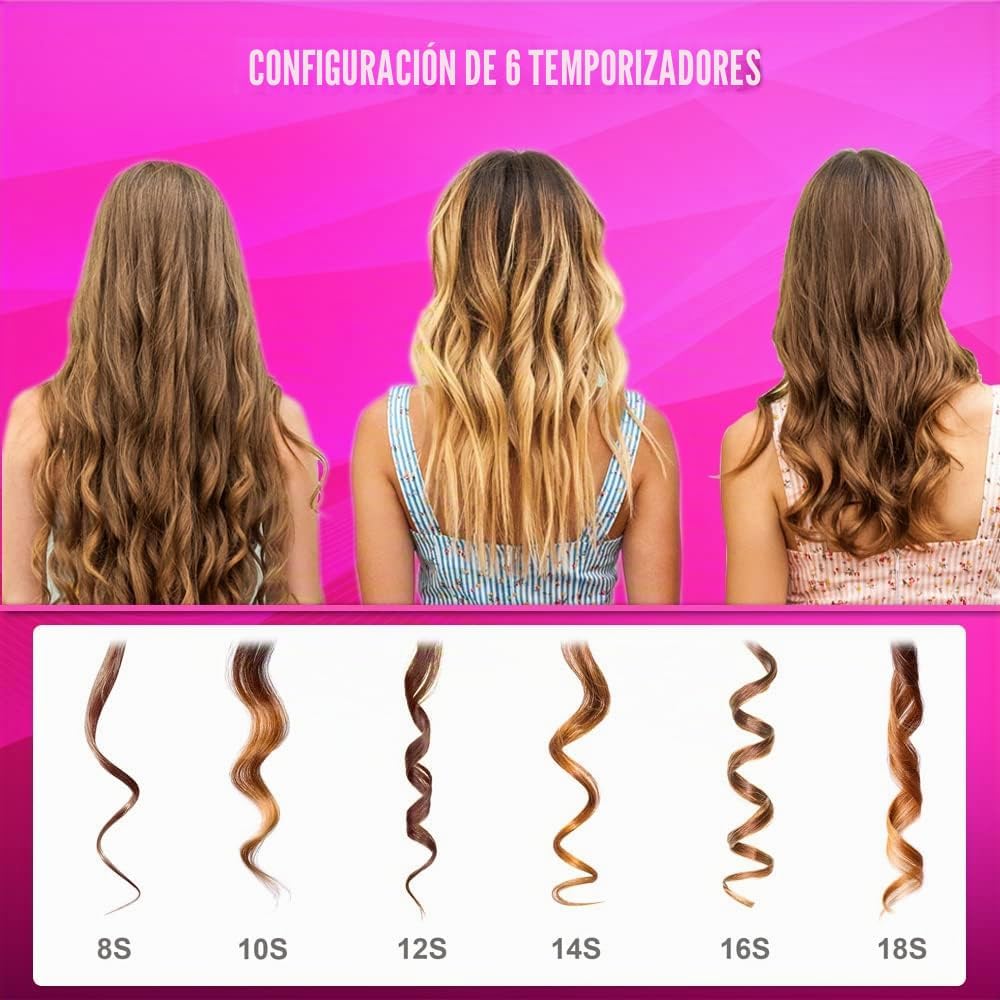 Beauty Style Rizador Automático Inalámbrico Recargable USB 0925123