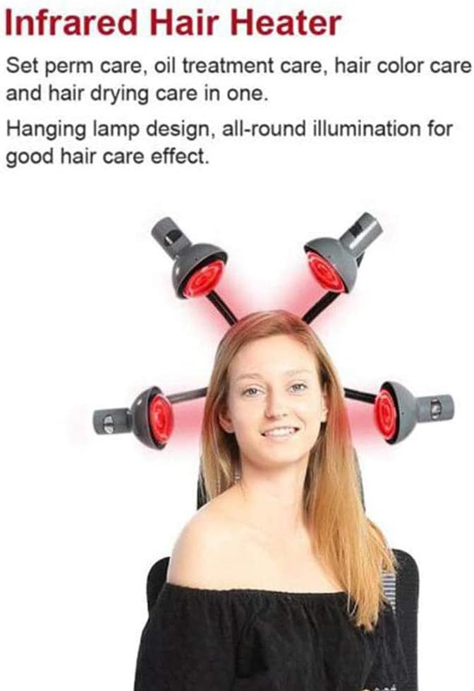 Lámpara de Calor Infrarrojo – 5 Focos (Modelo 0926721)