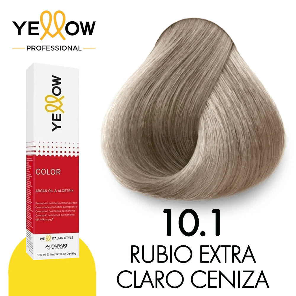 Yellow Tinte 10.1 Rubio Extra-Claro Ceniza 100ml