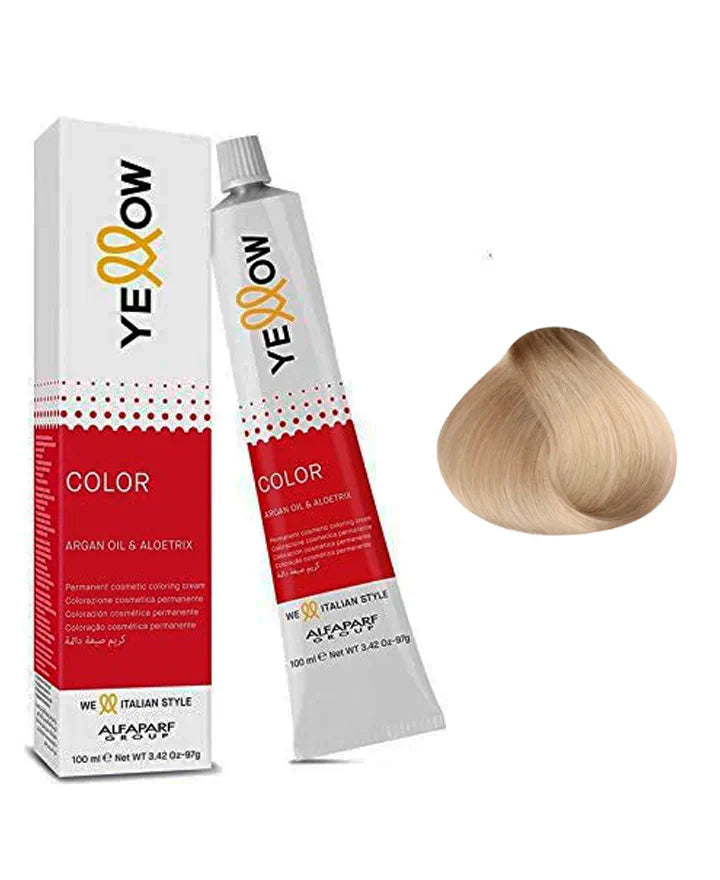 Yellow Tinte 10.1 Rubio Extra-Claro Ceniza 100ml