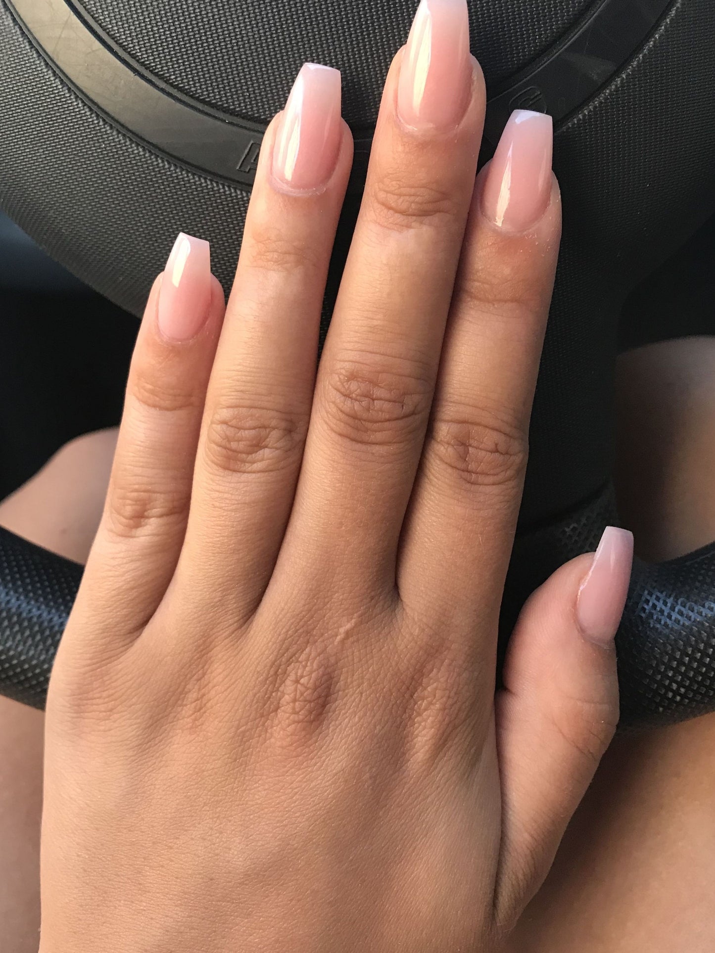 Beauty Style Uñas Square Mid Cover Color Transparente x 100 1030034