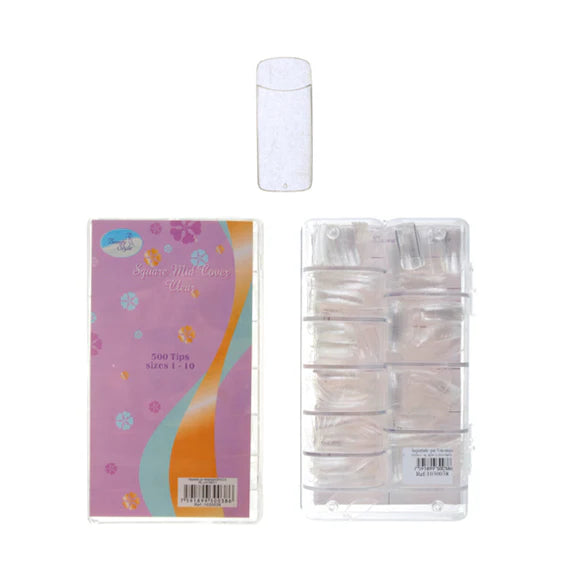 Beauty Style Uñas Square Mid Cover Color Transparente x 500 1030038