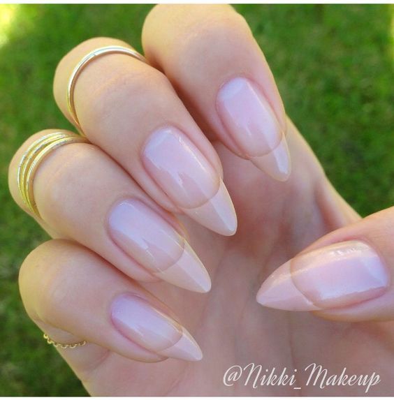 Beauty Style Uñas Stiletto Color Natural de 500pc 1030050