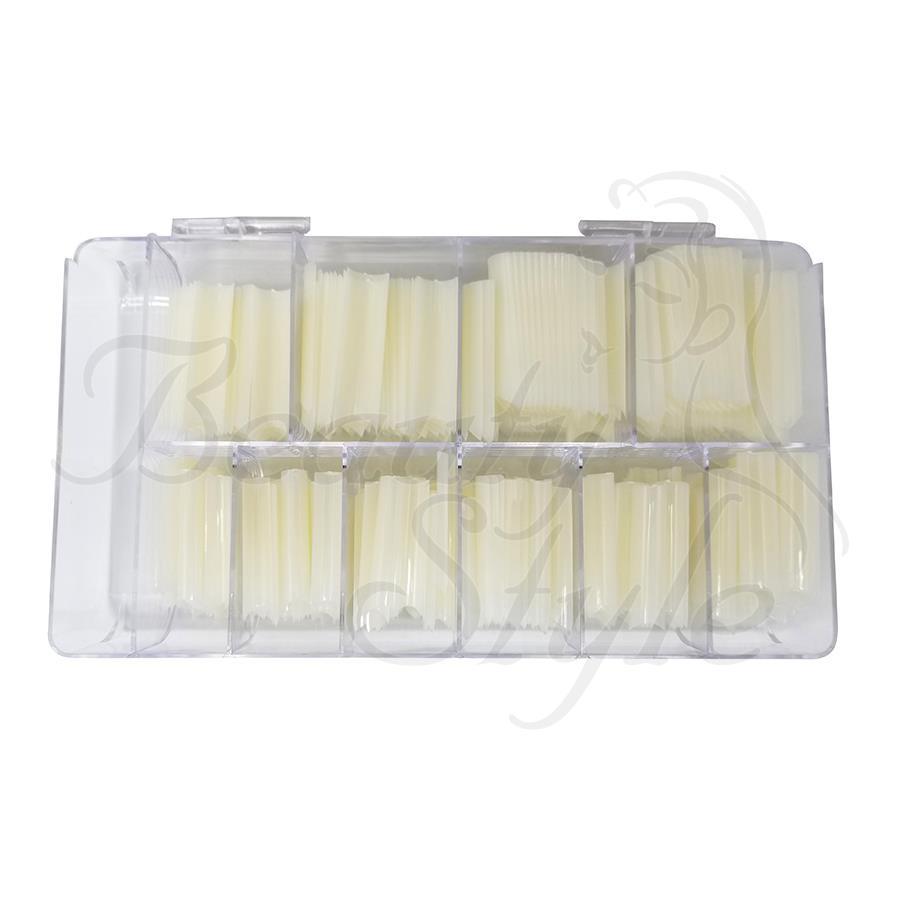 Beauty Style Uñas Curvatura en C Color Natural de 400pc 1030054